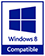 WPS Office®は、Compatible with Windows 8認証ロゴを取得したアプリケーションです。